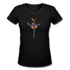 T-shirt - HALelujah! Designs - Power of the Cross (Women's) - black