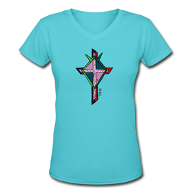 T-shirt - HALelujah! Designs - Cross of Love (Women's)