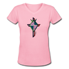 T-shirt - HALelujah! Designs - Cross of Love (Women's) - pink