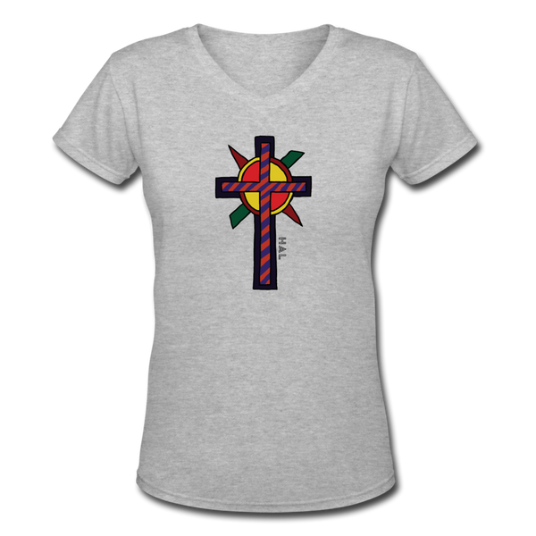 T-shirt - HALelujah! Designs - Splendor of Thorns (Women's) - gray
