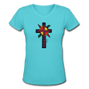 T-shirt - HALelujah! Designs - Splendor of Thorns (Women's) - aqua