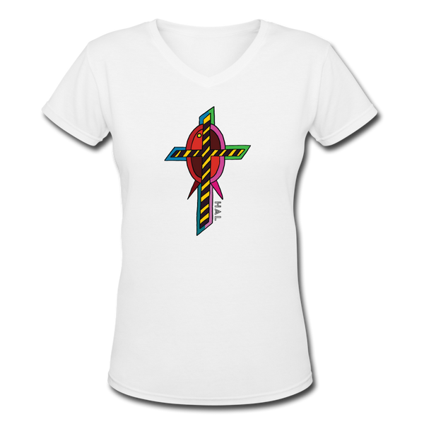 T-shirt - HALelujah! Designs - To Be Reborn (Women's) - white