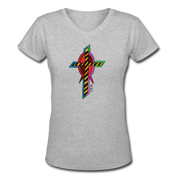 T-shirt - HALelujah! Designs - To Be Reborn (Women's) - gray