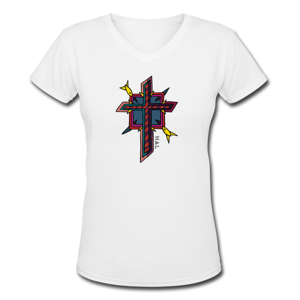 T-shirt - HALelujah! Designs - To be Faithful (Women's) - white