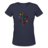T-shirt - HALelujah! Designs - To be Faithful (Women's) - navy