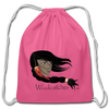 Bag - The Grass Maiden, Sacajawea with Drawstring - pink