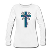 T-shirt - HALelujah! Designs - Keys of the Kingdom (Women's) - white