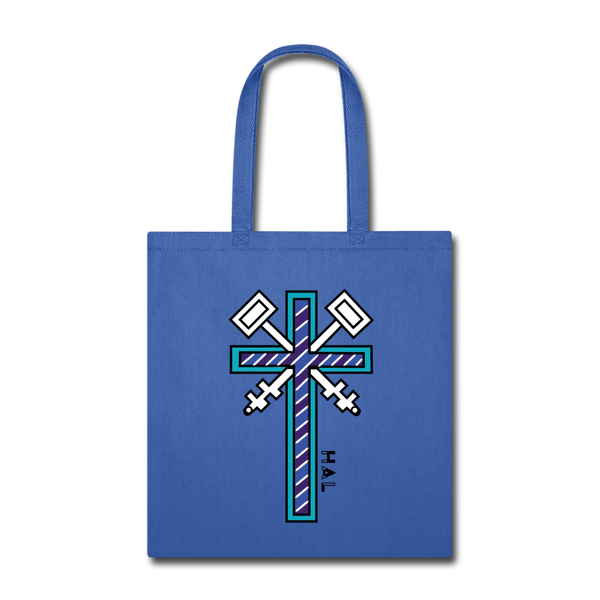 Bag - HALelujah! Designs - Keys of the Kingdom - Matthew 16:19 - royal blue