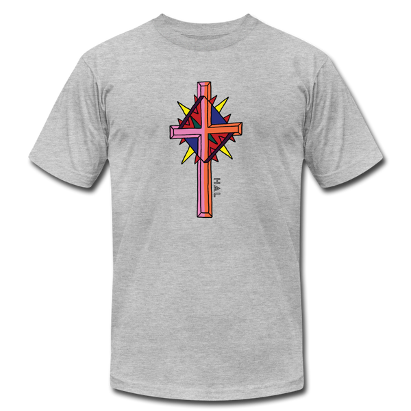 T-shirt - HALelujah! Designs - This Little Light (Unisex) - heather gray
