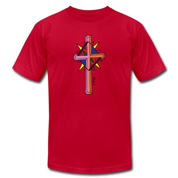T-shirt - HALelujah! Designs - This Little Light (Unisex) - red