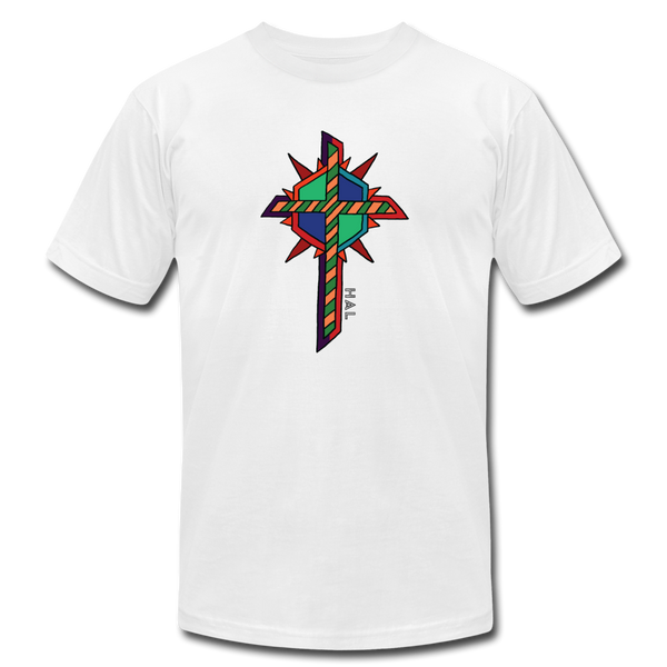 T-shirt - HALelujah! Designs - Star of David (Unisex) - white