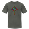 T-shirt - HALelujah! Designs - Star of David (Unisex) - asphalt