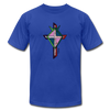 T-shirt - HALelujah! Designs - Cross of Love (Unisex) - royal blue
