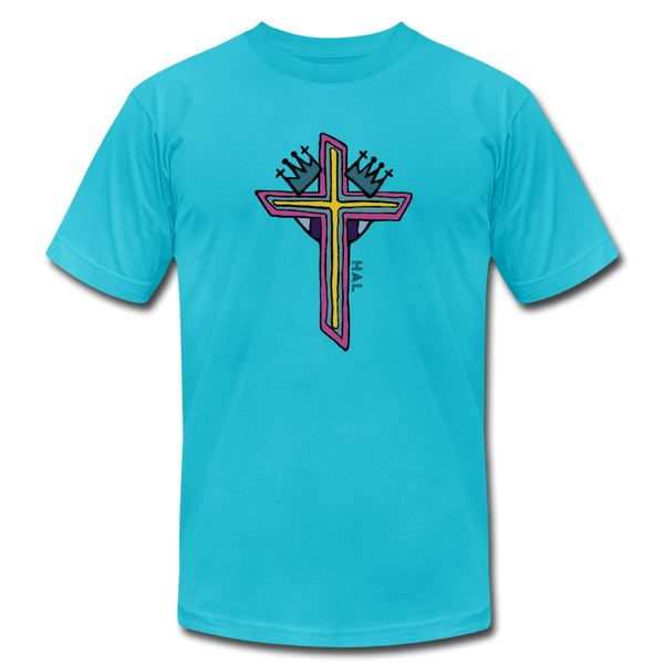 T-shirt - HALelujah! Designs - King of Kings Jersey (Unisex) - turquoise