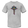 T-shirt - HALelujah! Designs - King of Kings Jersey (Unisex) - heather gray