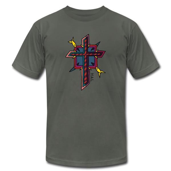 T-shirt - HALelujah! Designs - To Be Faithful - Jersey (Unisex) - asphalt
