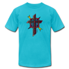 T-shirt - HALelujah! Designs - To Be Faithful - Jersey (Unisex) - turquoise