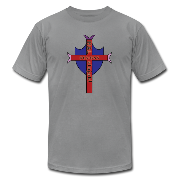 T-shirt - HALelujah! Designs Logo - Jersey (Unisex - slate