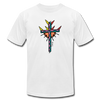 T-shirt - HALelujah! Designs - Power of the Cross - Jersey (Unisex) - white