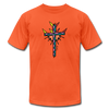 T-shirt - HALelujah! Designs - Power of the Cross - Jersey (Unisex) - orange