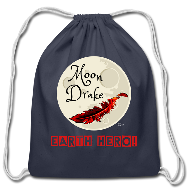 Bag - Moon Drake Series with Drawstring - navy
