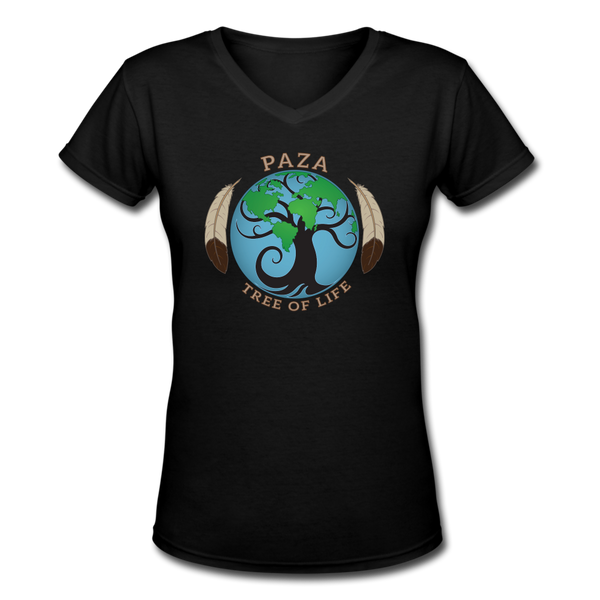 T-Shirt - PAZA Tree of Life (Women's) - black