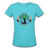 T-Shirt - PAZA Tree of Life (Women's) - aqua