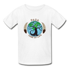 Youth T-shirt - PAZA Tree of Life Logo - white