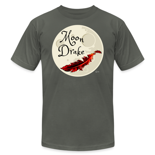 T-shirt - Moon Drake Series Logo (UNISEX) - asphalt