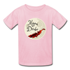 Youth T-Shirt - Moon Drake Series Large Logo - light pink