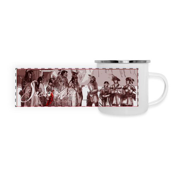 Mug - Sacajawea Adventure Mug Series - Peacemaker (12 oz.) - white