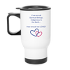 Mug - Travel - Vol. I, Awakening - Embrace the World with Love Words and the World will be Changed (14 oz.) - white