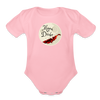 Baby - Bodysuit - Moon Drake Series Logo - light pink