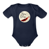 Baby - Bodysuit - Moon Drake Series Logo - dark navy