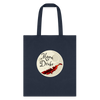 Bag - Moon Drake Series Logo Tote - navy