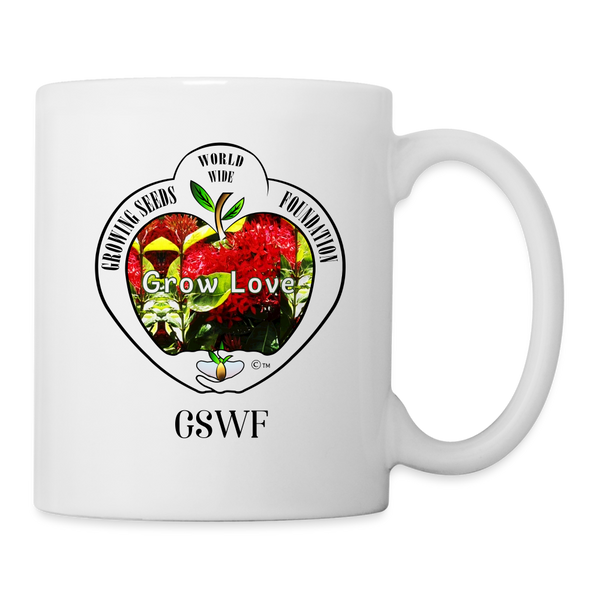 Mug - Growing Seeds Worldwide - Grow Love - white