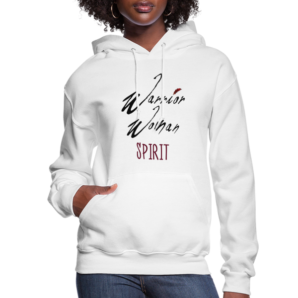 SWEATSHIRT - Warrior Woman Spirit Logo (Women's) - white