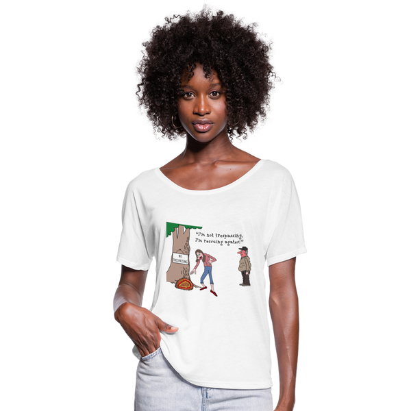 T-shirts - Rescuing Agates (Women’s) - white