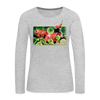 T-shirt - Fish by Fitz T-Shirt (women's long sleeve) - heather gray