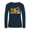 T-shirt - Fish by Fitz T-Shirt (women's long sleeve) - deep navy